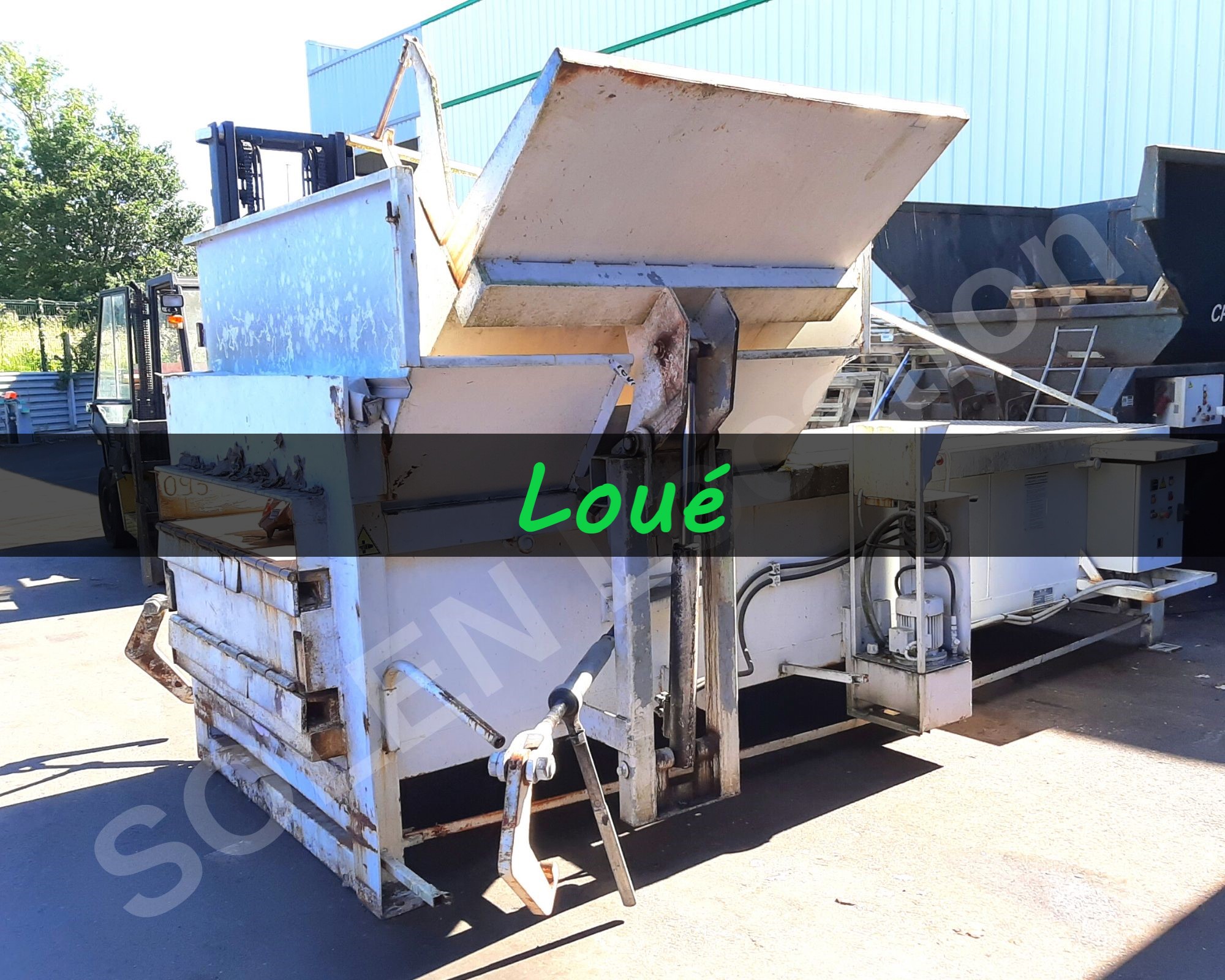 Compacteurs poste fixe long - CP215 avec LCI - Solen