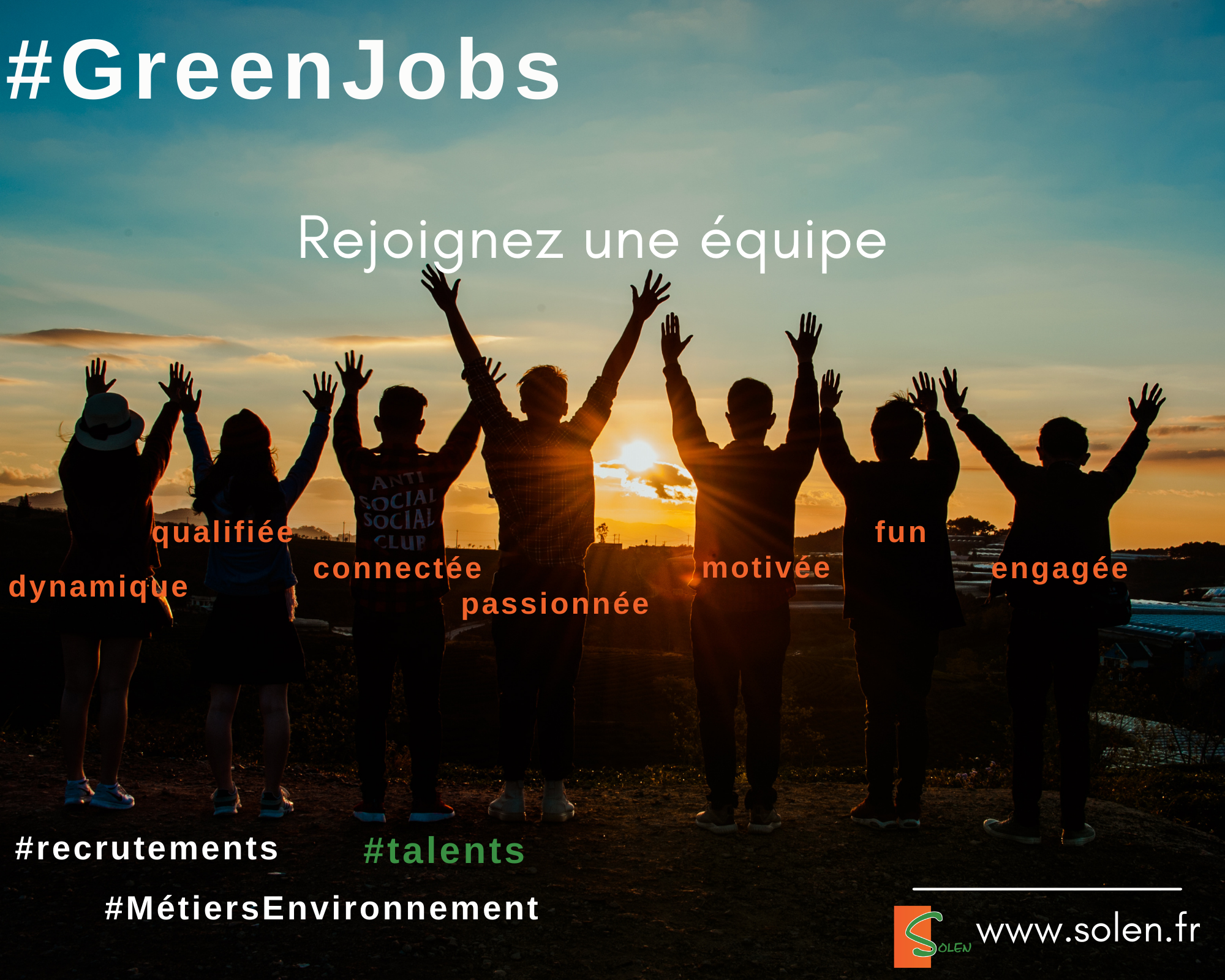 On recrute ! 7 postes à pourvoir