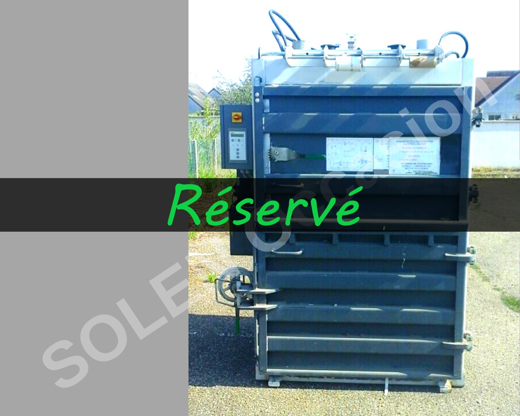 Presse à balles verticale HSM 1160