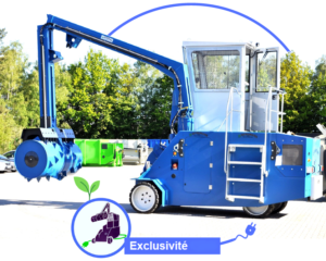 BERGMANN – Compacteur à rouleau – Roll packer Mobile électrique