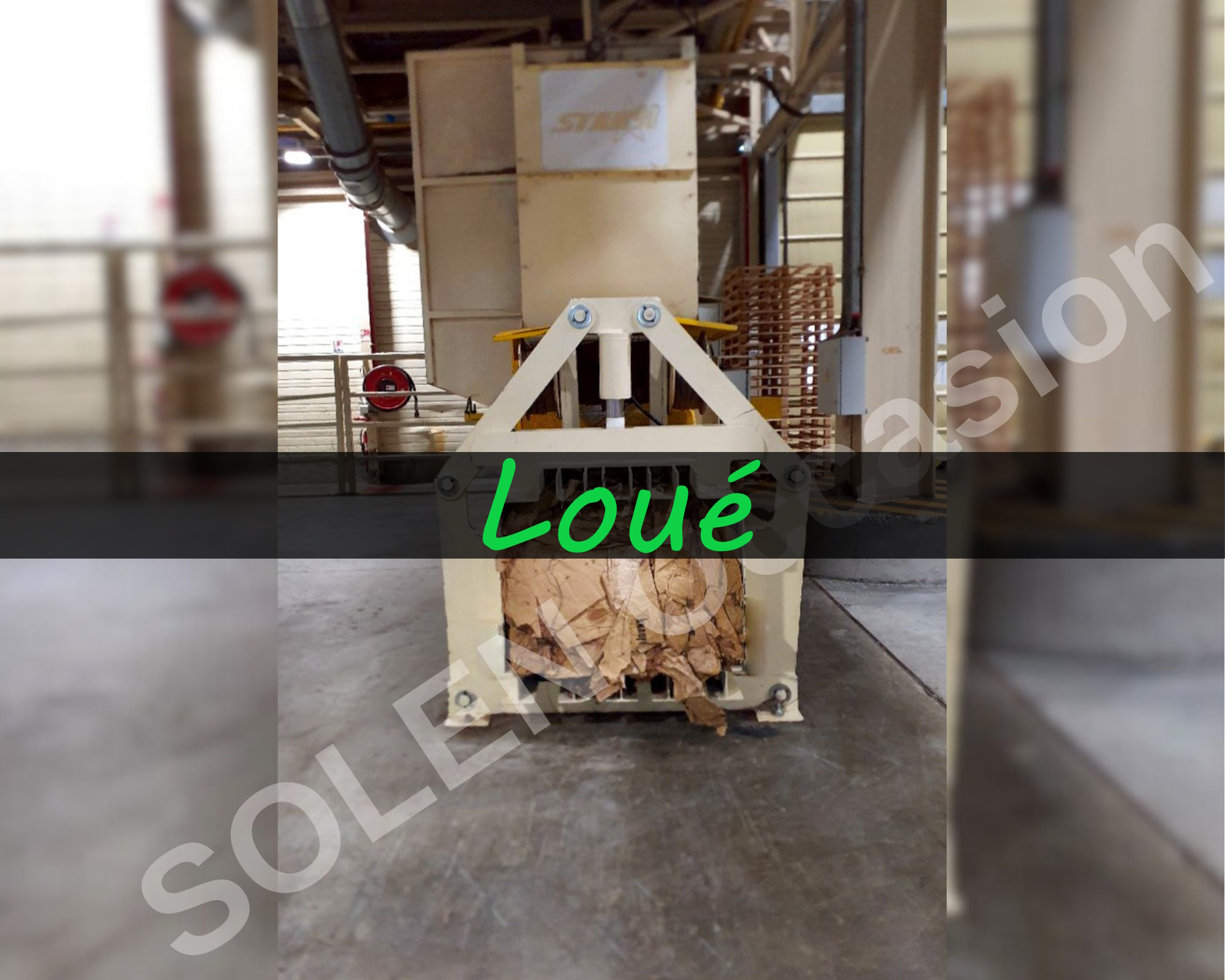 Presse à balles Horizontale