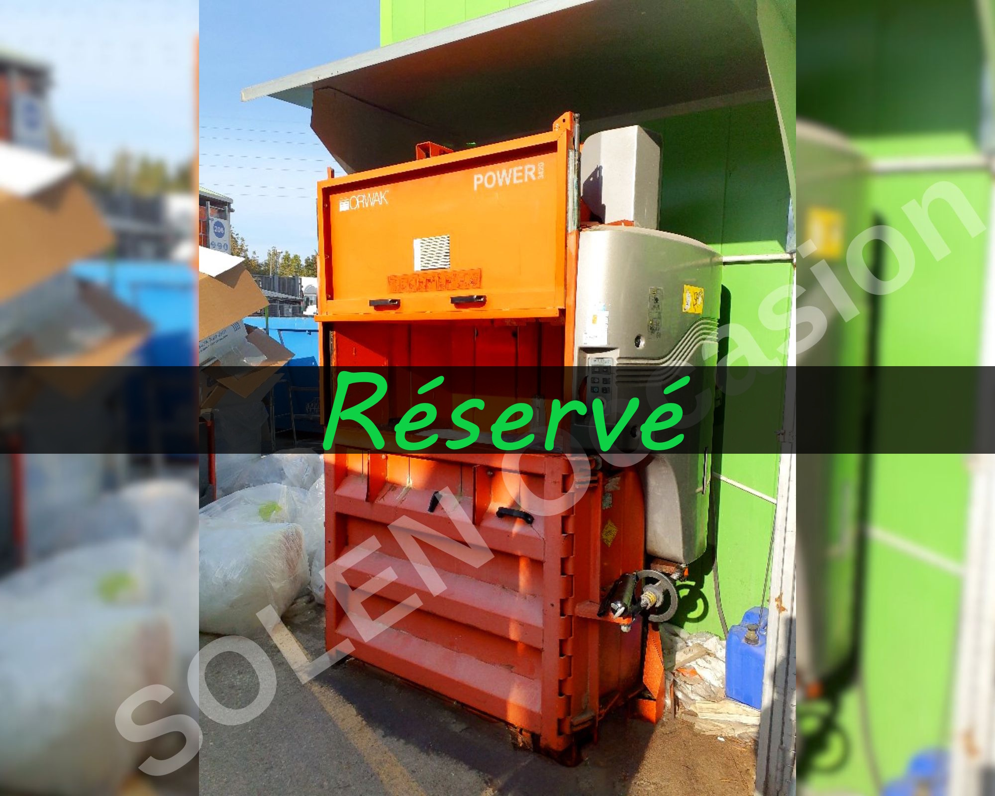 Presses à balles verticales Orwak 3420